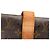 Borsa a tracolla Louis Vuitton Saumur 35 in tela rivestita marrone - vista 17