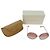 Chloé Carlina Twist Oversized Runde Sonnenbrille in Silber-Metall Metallisch - Ansicht 13