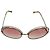 Chloé Carlina Twist Oversized Runde Sonnenbrille in Silber-Metall Metallisch - Ansicht 2