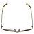 Chloé Carlina Twist Oversized Runde Sonnenbrille in Silber-Metall Metallisch - Ansicht 3