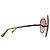 Chloé Carlina Twist Oversized Runde Sonnenbrille in Silber-Metall Metallisch - Ansicht 5