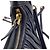 Borsa hobo Miu Miu Wander Matelassé in pelle nappa nera - vista 10