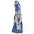 Valentino Garavani Abito camicia midi Valentino con stampa floreale in cotone blu - vista 3