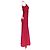 Vestido maxi halterneck Herve Leger em rayon rosa - vista 3