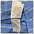 Autre Marque Snidel Fish Tail Stripe Dress Blue - view 9