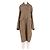 Autre Marque FRONT ROW SHOP Seidenkleid Beige