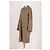 Autre Marque FRONT ROW SHOP Seidenkleid Beige - Ansicht 3