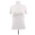 Christian Dior T-shirt crema con dettagli a farfalla