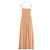 Totême Maxikleid Beige Viscose