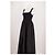 Autre Marque Vestido maxi negro MATTEAU de viscosa - vista 3