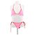 Autre Marque Bikini rosa e rosso