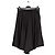 Autre Marque Schwarze weite Shorts aus Viscose - Ansicht 2