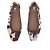 Autre Marque Bailarinas de piel con efecto animal print - vista 4