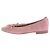 Autre Marque Rosa Wildleder-Ballerinas - Ansicht 2