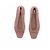 Autre Marque Rosa Wildleder-Ballerinas - Ansicht 4