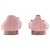 Autre Marque Rosa Wildleder-Ballerinas - Ansicht 7