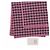 Autre Marque Rosa kariertes Tuch Pink