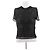 Top trasparente nero Blumarine