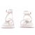 Autre Marque Sandali GIA/RHW in pelle beige - vista 3