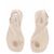Autre Marque Sandali GIA/RHW in pelle beige - vista 4