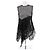 Autre Marque Schwarzes Spitzen-Minikleid