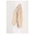 Autre Marque THE FRANKIE SHOP Gestreiftes Hemd Beige Weiß Gerade Schnitt - Ansicht 6