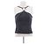 Autre Marque NYNNE Denim Bustier Top Blau