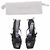 Autre Marque Schwarze Sandalen mit Schleifen - Ansicht 4