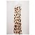 Vestido midi bege de viscose Rat & Boa - vista 5