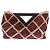 Veronica Beard Clutch de ráfia Vesper