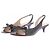 Christian Dior Schwarze Sandalen mit Knoten