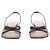 Christian Dior Schwarze Sandalen mit Knoten - Ansicht 3