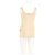 Soeur Baumwoll Tanktop Beige mit eckigem Ausschnitt - Ansicht 2
