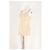 Soeur Baumwoll Tanktop Beige mit eckigem Ausschnitt - Ansicht 4