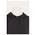 Autre Marque Polo cropped in cotone nero VIKTORIACHAN - vista 5