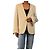 Totême Buttermilk Jumbo Twill Blazer - size UK 6