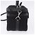 GUCCI Bamboo Vanity Hand Bag Nylon 2way Black Silver 013 2490 - vista 4