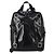 GUCCI Backpack Patent Black Silver - vista 2