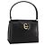 GUCCI Handtasche Leder Schwarz Gold