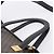 Céline CELINE Macadam Hand Bag PVC Leather 2way Black Gold Tone - vista 14