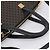 Céline CELINE Macadam Hand Bag PVC Leather 2way Black Gold Tone - vista 7