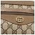GUCCI GG Supreme Shoulder Bag PVC Beige Gold - vista 19