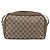 GUCCI GG Supreme Shoulder Bag PVC Beige Gold - vista 2