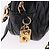 Miu Miu Matelasse Shoulder Bag Leather Black Gold Tone - vista 24