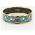 Hermès Bangles in smalto blu e verde Hermes - vista 3
