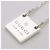 Collana Gucci con placca quadrata in Argento 925 - vista 4