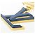 Chaveiro Charm Louis Vuitton Dourado Azul marinho - vista 5