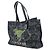 Bolsa de Ombro Coach Lexi CCD11 em Lona Camuflada e Couro Marrom Preto Verde - vista 3