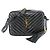 Borsa a tracolla in pelle nera Yves Saint Laurent Nero - vista 2