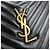 Borsa a tracolla in pelle nera Yves Saint Laurent Nero - vista 8